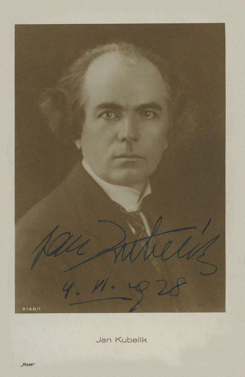 Violinista e compositore Jan Kubelik da Unbekannt