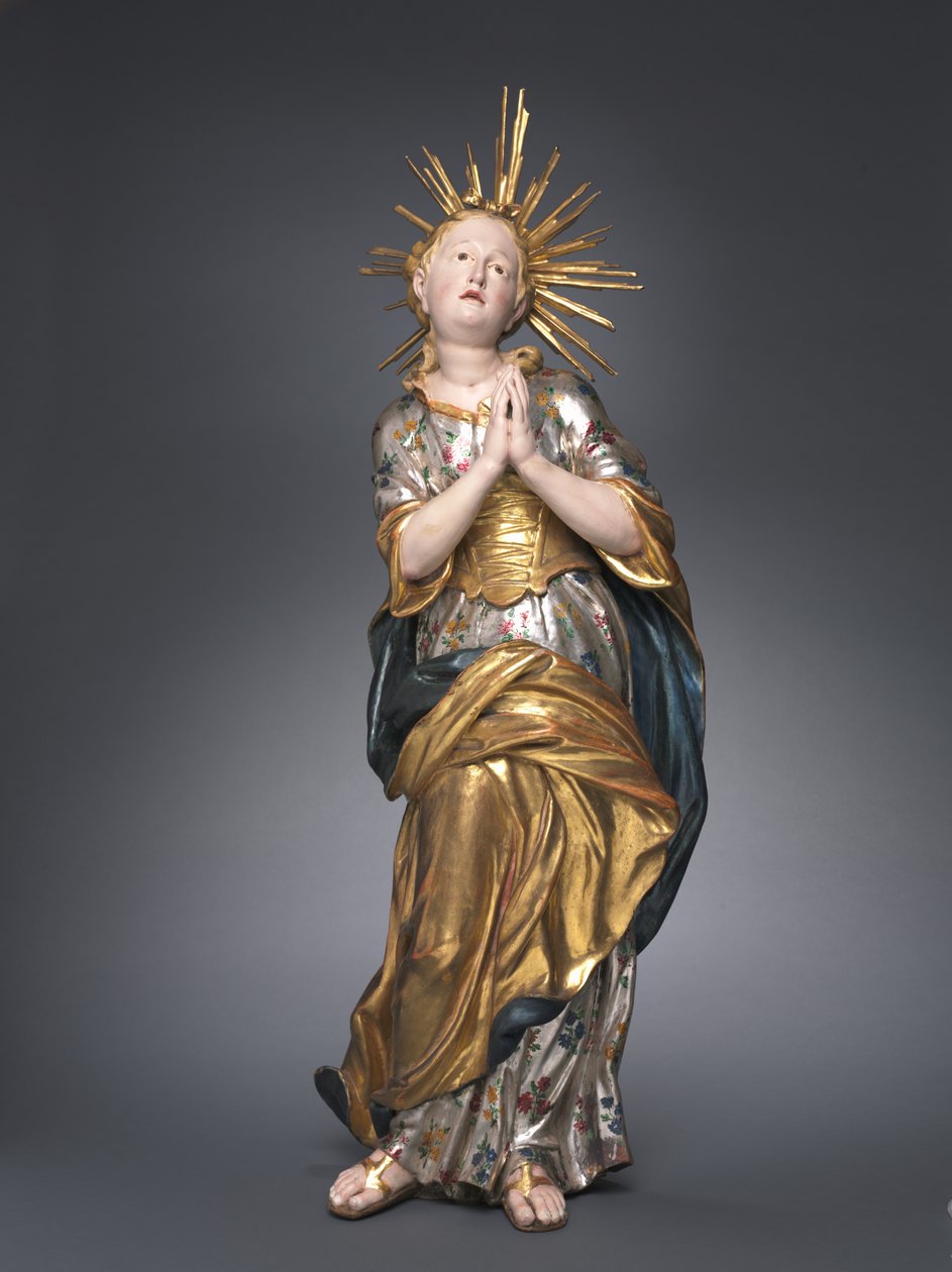 Vergine Maria da bambina, 1750-1775 da Unbekannt