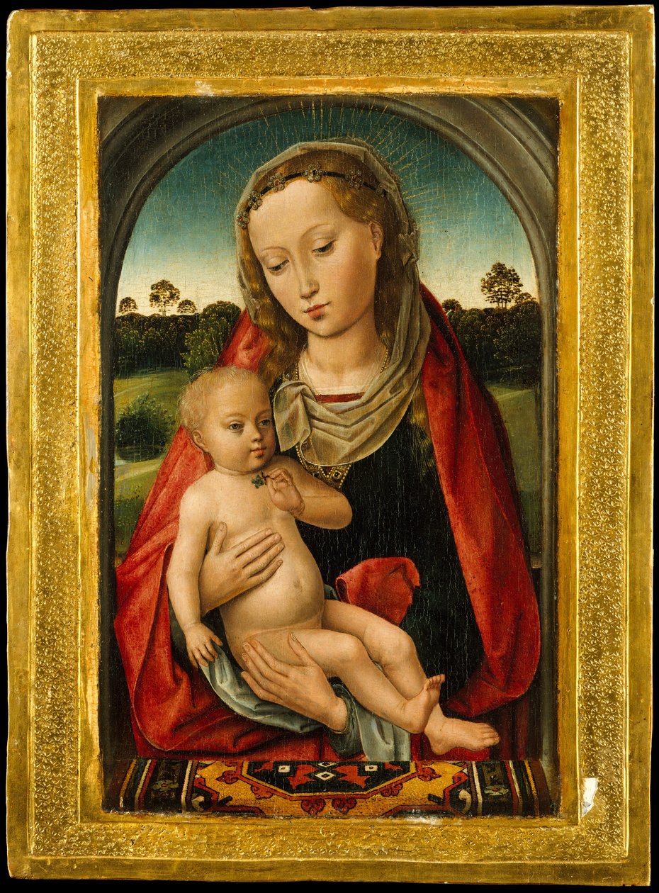 Vergine e Bambino, inizio XVI secolo da Unbekannt
