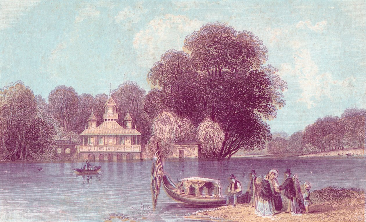 Virginia Water, XIX secolo da Unbekannt