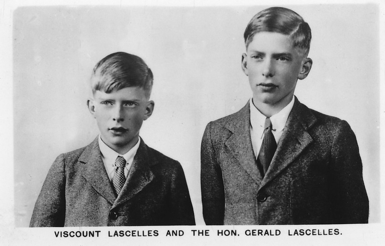 Visconte Lascelles e Onorevole Gerald Lascelles, 1937 da Unbekannt