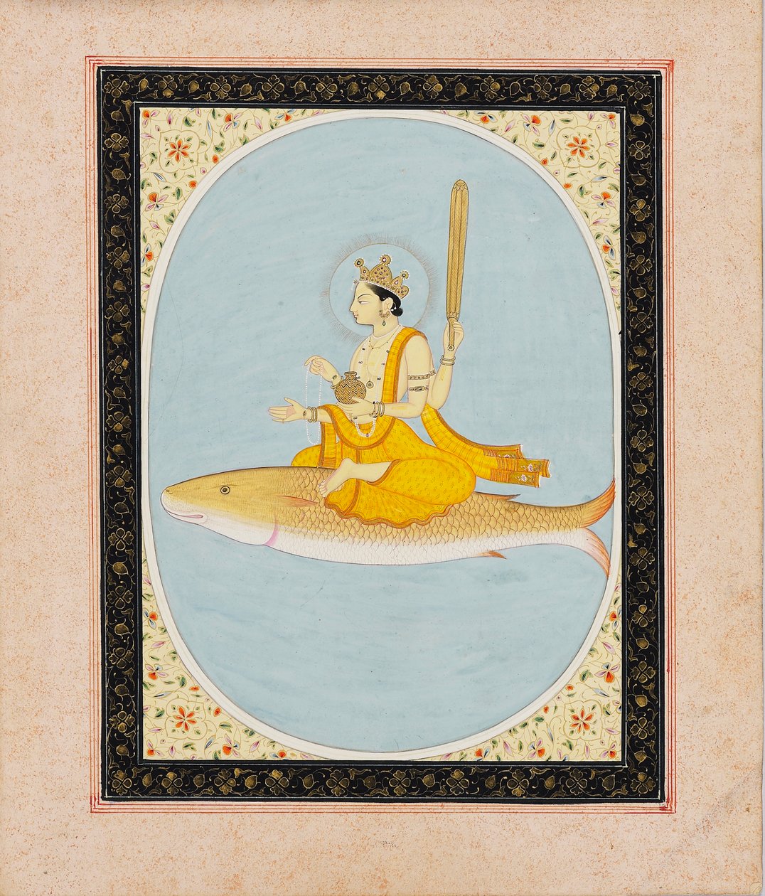 Vishnu come avatar del pesce, Matsya da Unbekannt