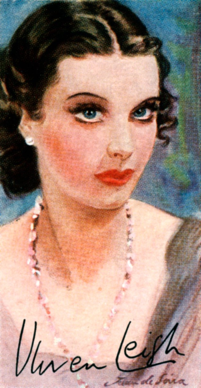 Vivien Leigh, 1913-1967, attrice inglese di teatro e cinema, XX secolo da Unbekannt