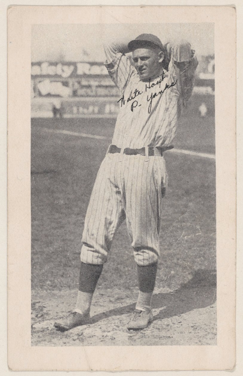 Waite Hoyt, P. Yanks, da Baseball strip cards W575-2 da Unbekannt