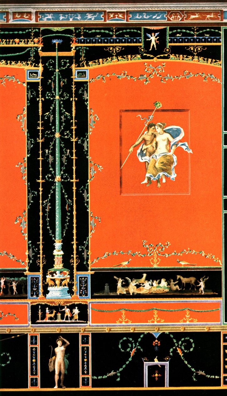Decorazione murale, Pompei, Italia, 1928 da Unbekannt