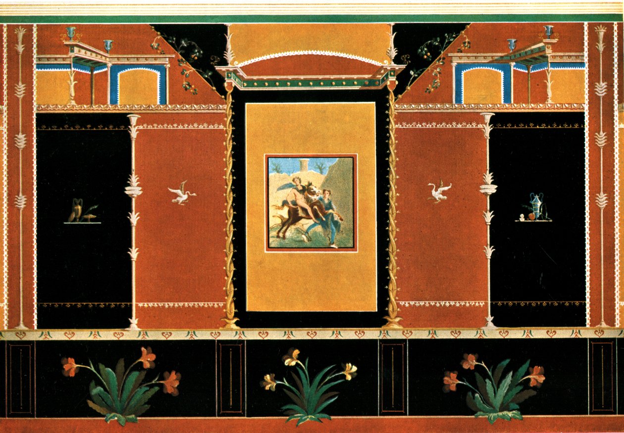 Decorazione murale, Pompei, Italia, 1928 da Unbekannt