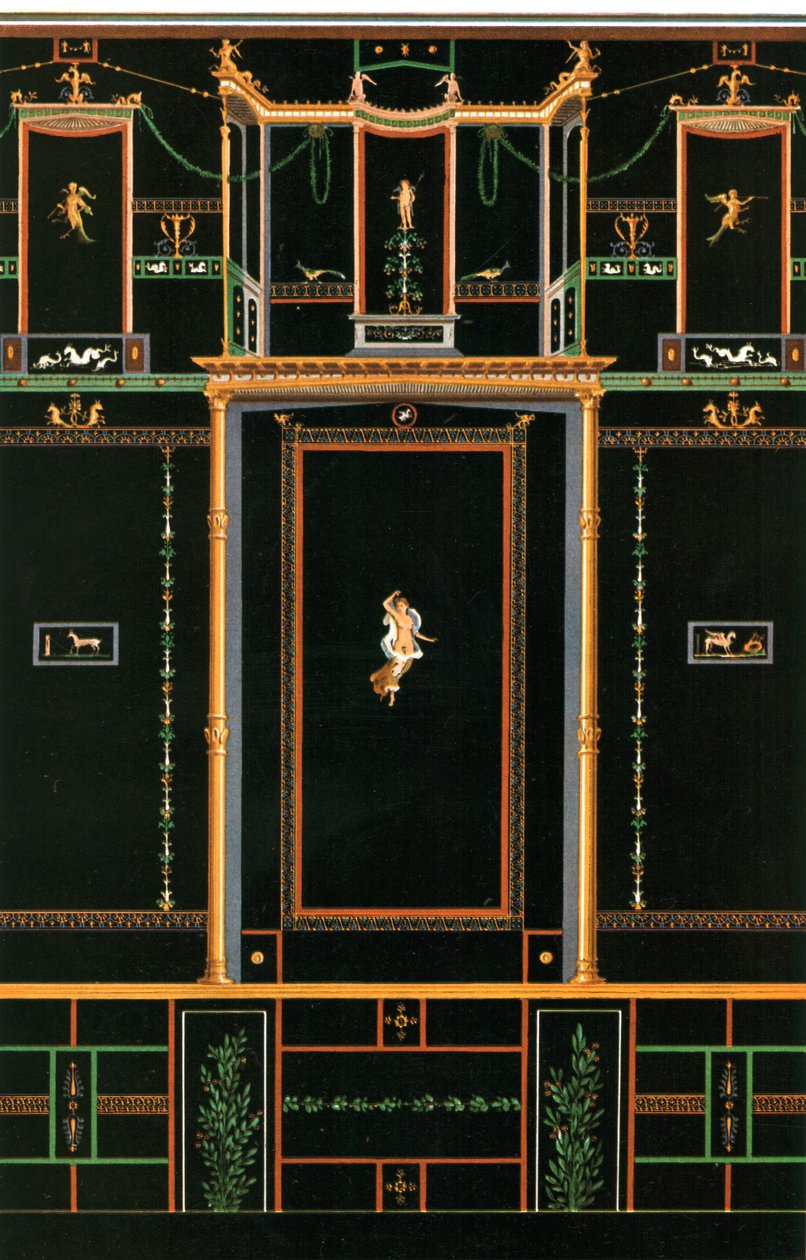 Decorazione murale, Pompei, Italia, 1928 da Unbekannt