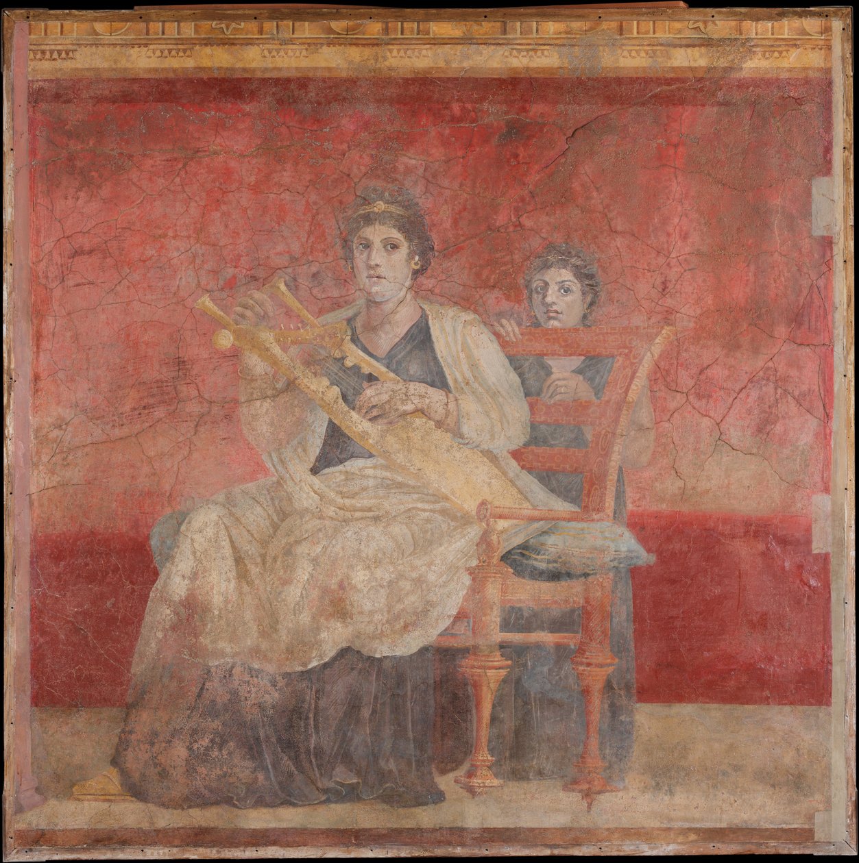 Affresco dalla stanza H della Villa di P. Fannius Synistor a Boscoreale, ca. 50-40 a.C. da Unbekannt