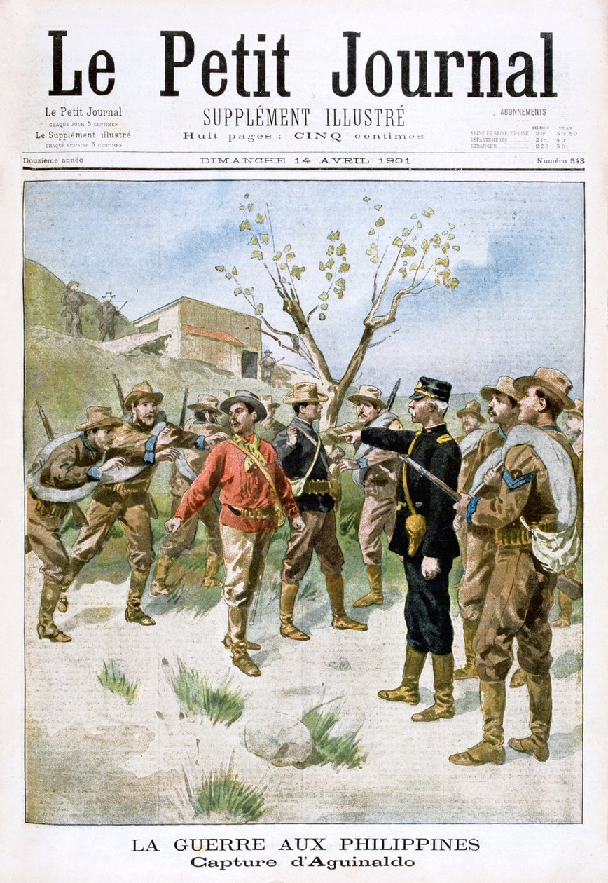 Guerra nelle Filippine, Cattura di Aguinaldo, 1901 da Unbekannt