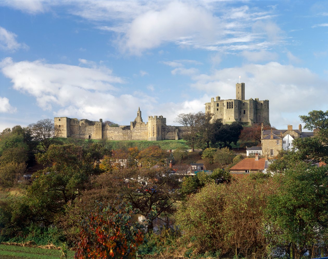 Castello di Warkworth, c1990-2010 da Unbekannt