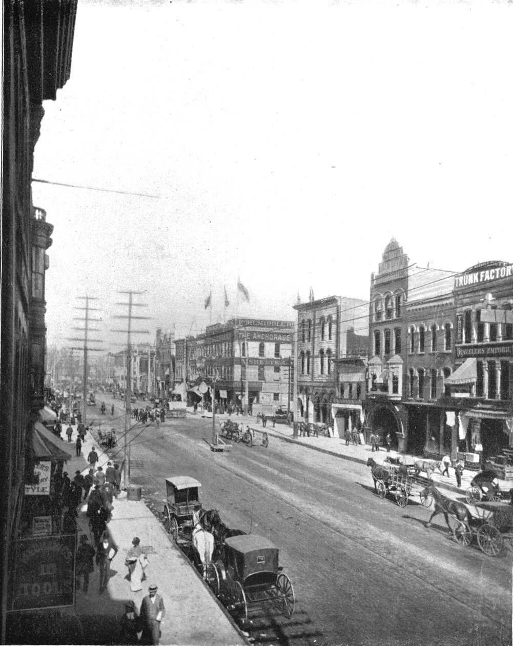 Washington Avenue, Minneapolis, Minnesota, USA, c1900 da Unbekannt
