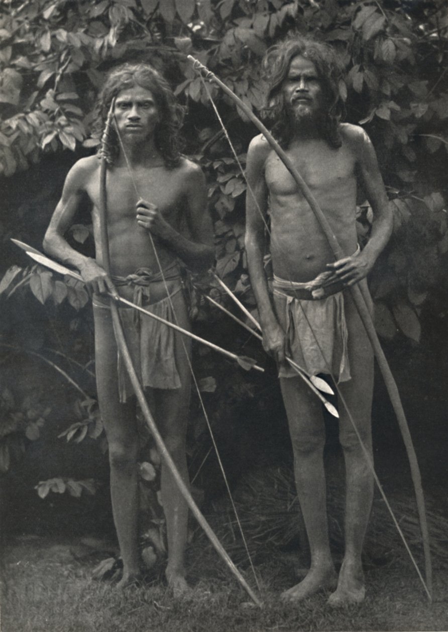 Wedda con arco e frecce, 1926 da Unbekannt