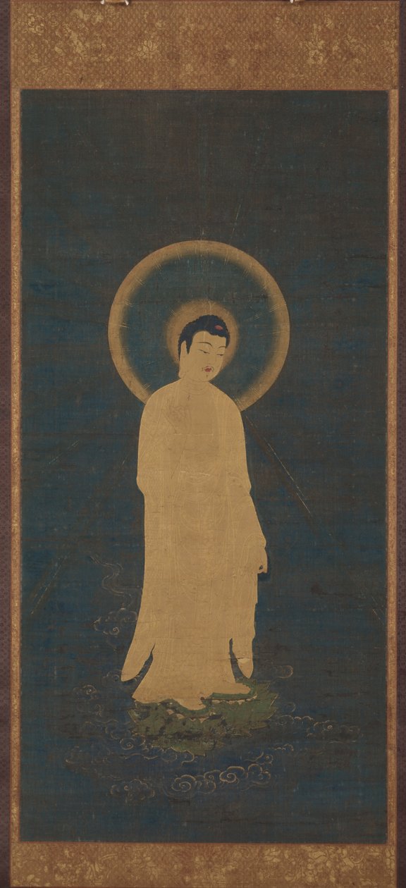 Discesa di benvenuto di Amida Buddha Raigo da Unbekannt