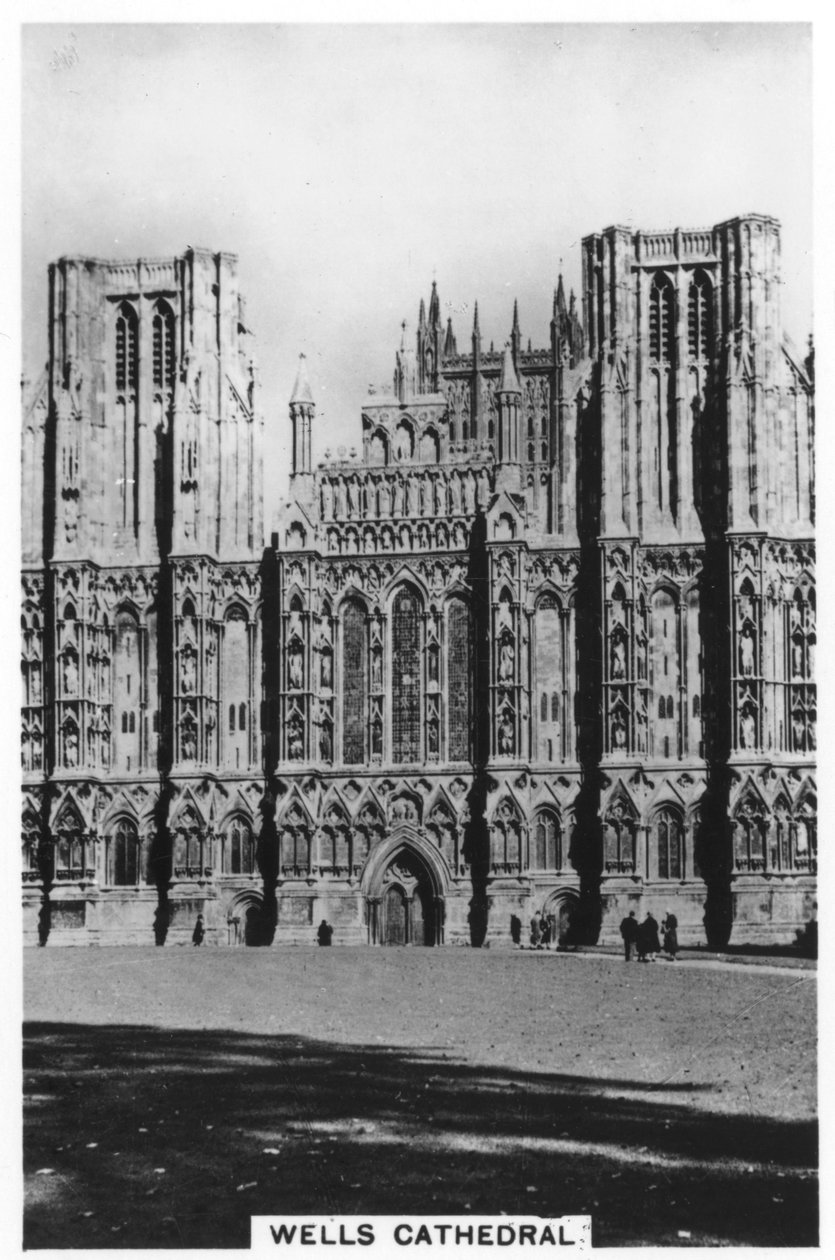 Cattedrale di Wells, Wells, Somerset, Inghilterra, 1936 da Unbekannt