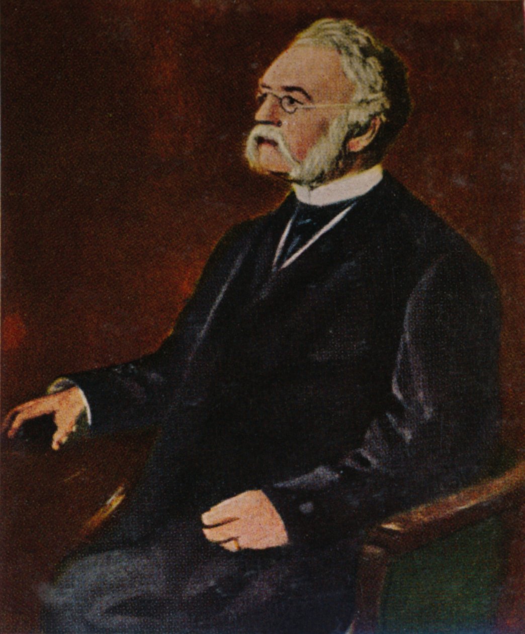 Werner von Siemens 1816-1892. Dipinto di Lenbach, 1934 da Unbekannt