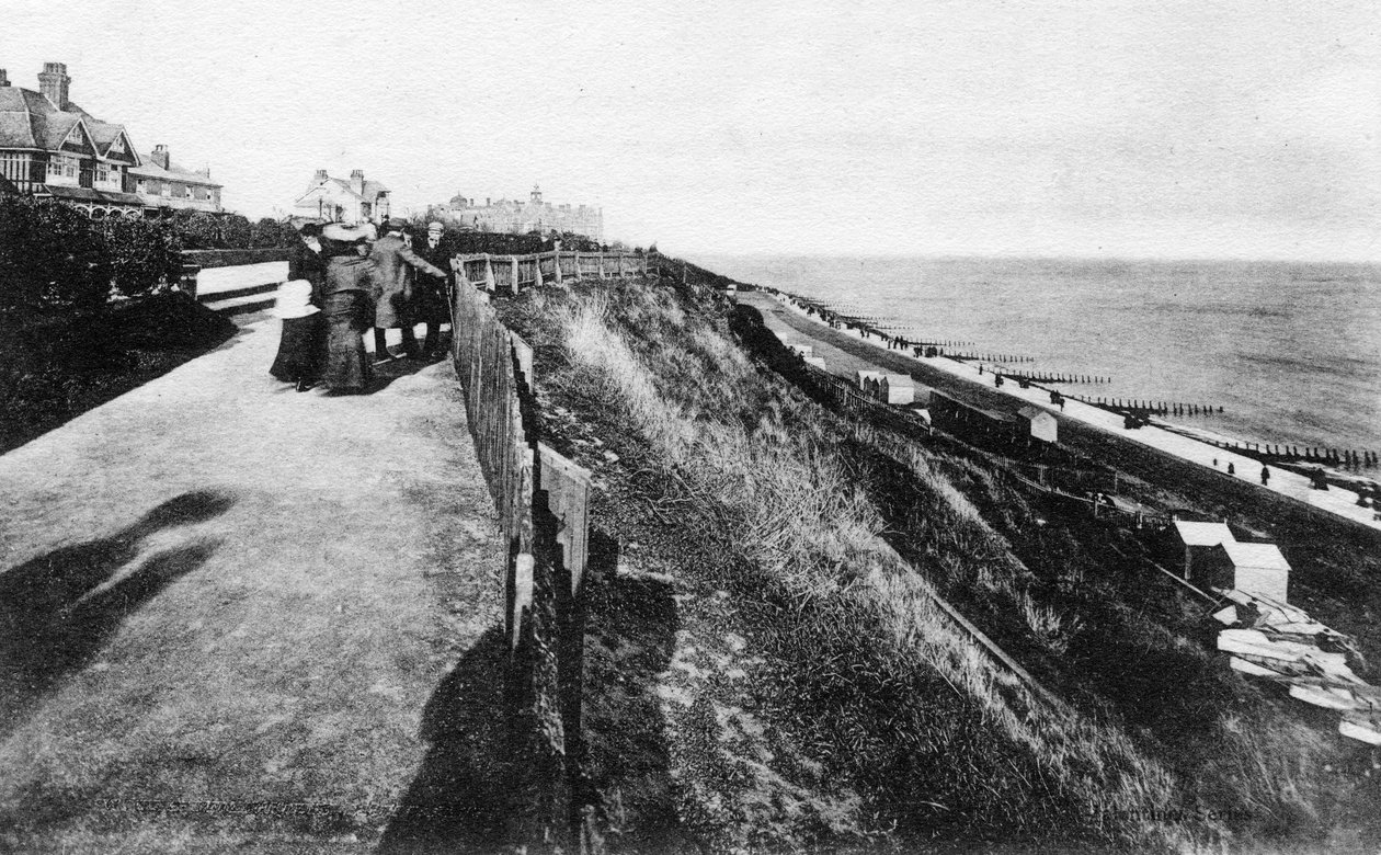 West Cliff e giardini, Felixstowe, Suffolk, inizio XX secolo da Unbekannt