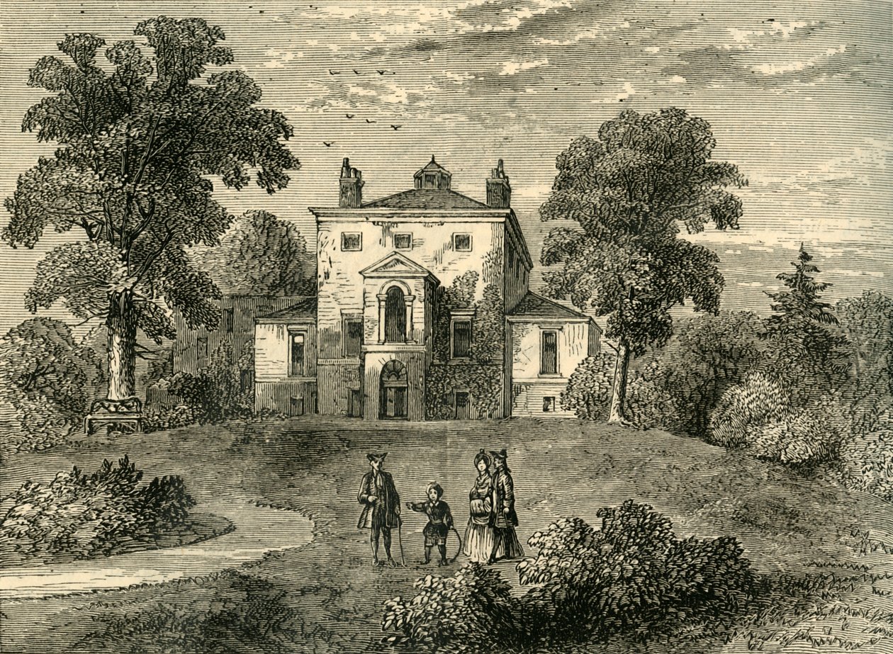 West Coombe, nel 1794, c1878 da Unbekannt