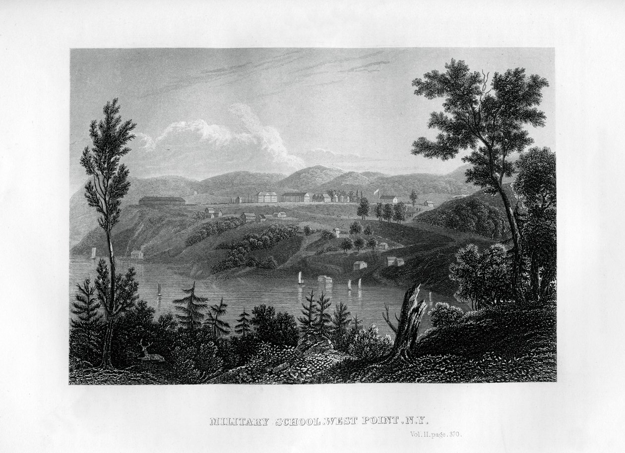 Scuola Militare di West Point, New York, 1855 da Unbekannt