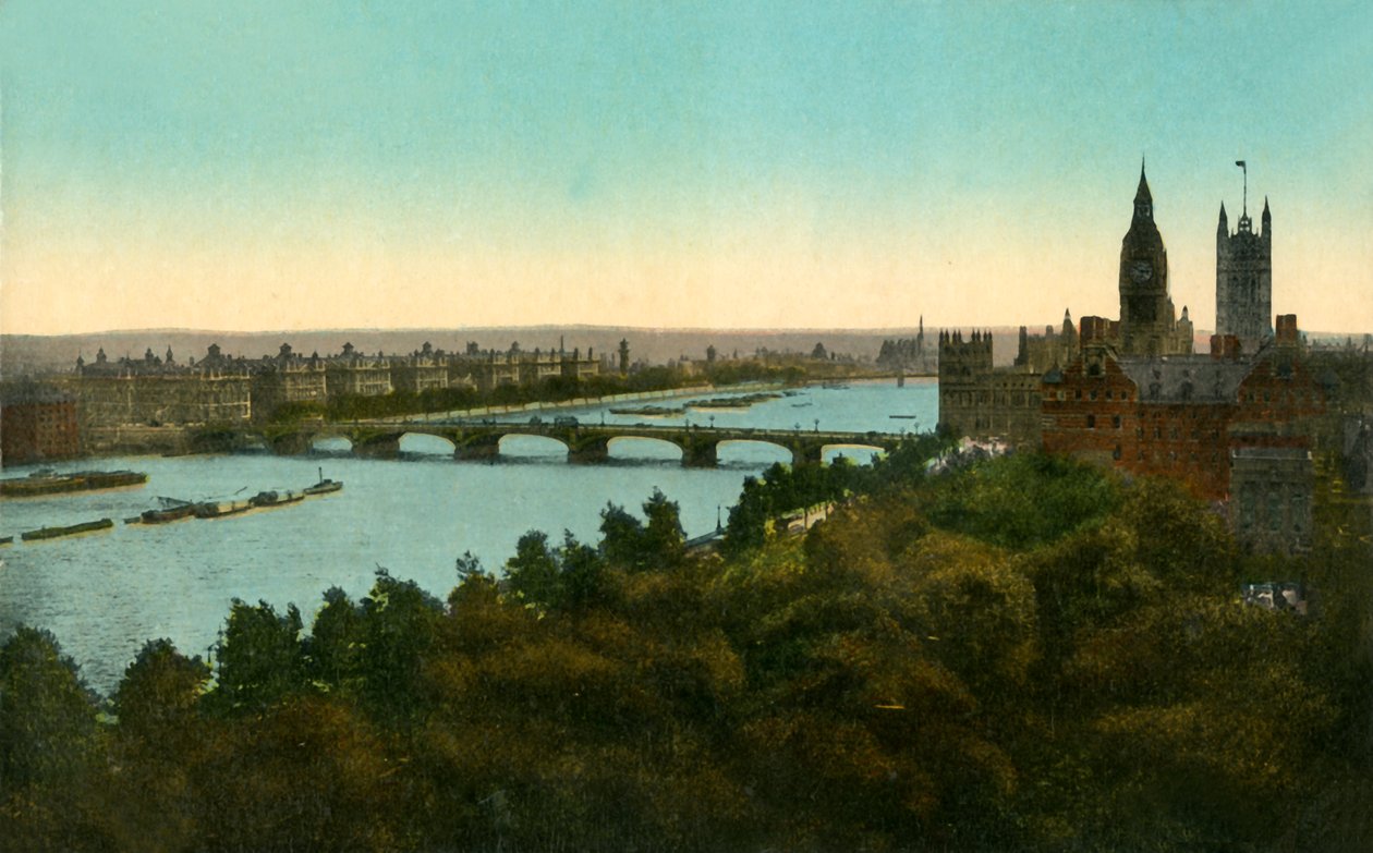Ponte di Westminster, Londra da Unbekannt