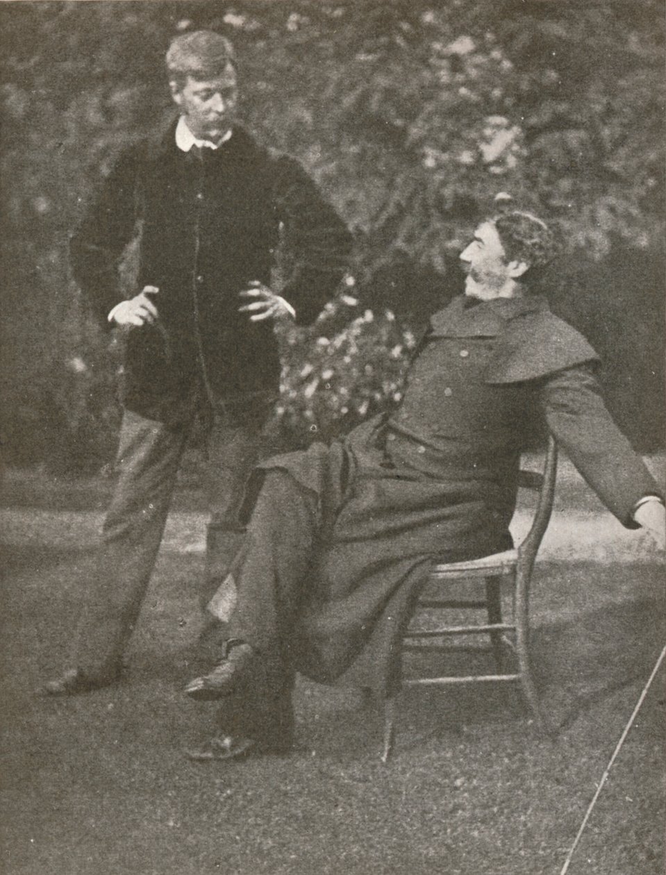 Whistler e Menpes, c1885, 1904 da Unbekannt