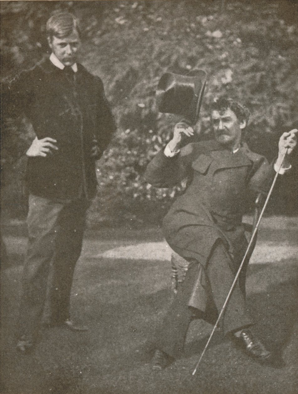 Whistler e Menpes, c1885, 1904 da Unbekannt