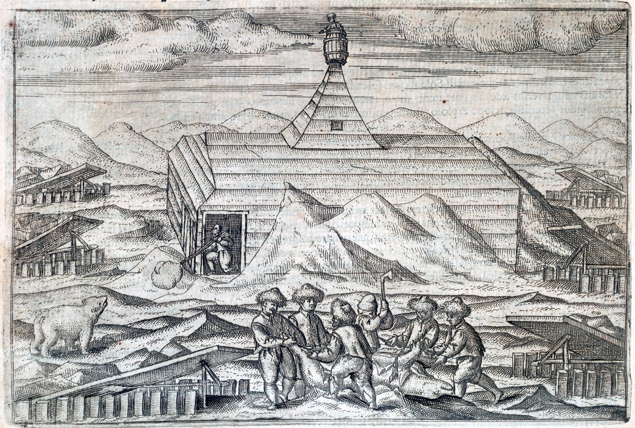 Spedizione artica di William Barents, 1596-1597 da Unbekannt