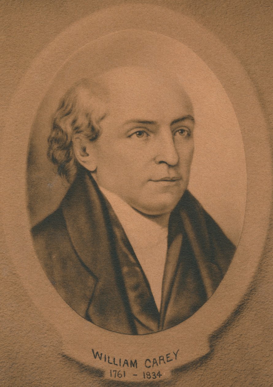 William Carey 1761-1834, missionario britannico e ministro battista, c1910 da Unbekannt
