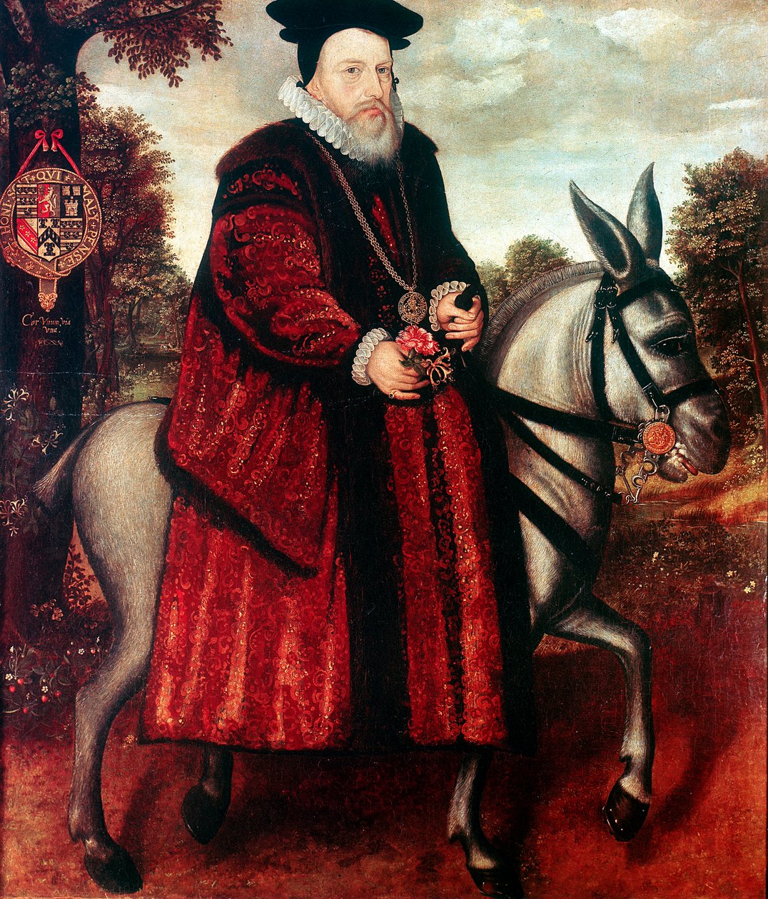 William Cecil, 1° Barone Burghley 1520-1598, statista inglese da Unbekannt