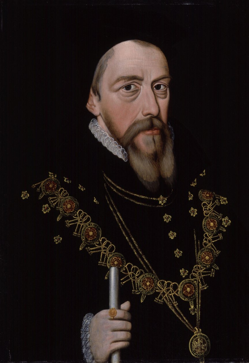 William Cecil, 1° Barone Burghley 1521-1598, dopo 1572 da Unbekannt