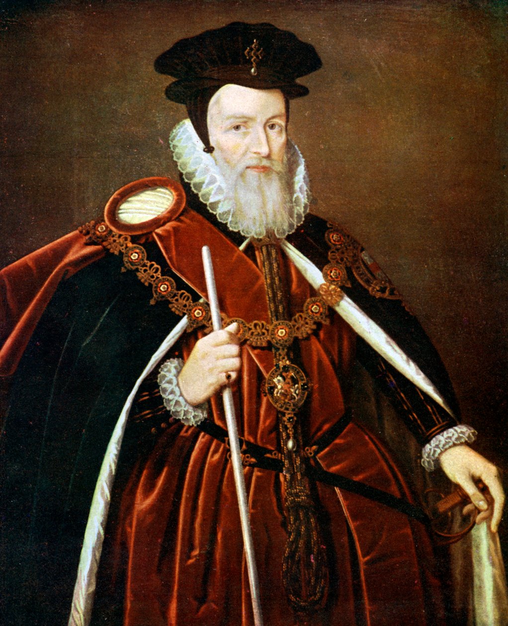 William Cecil, 1° Barone Burghley, XVI secolo c1905 da Unbekannt