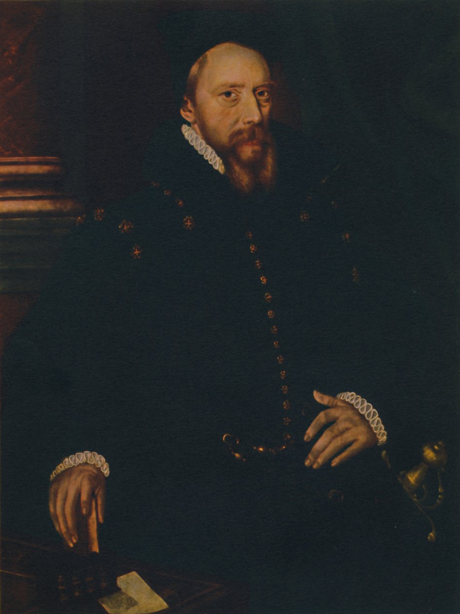 William Cecil, Lord Burghley, metà del XVI secolo, 1941 da Unbekannt