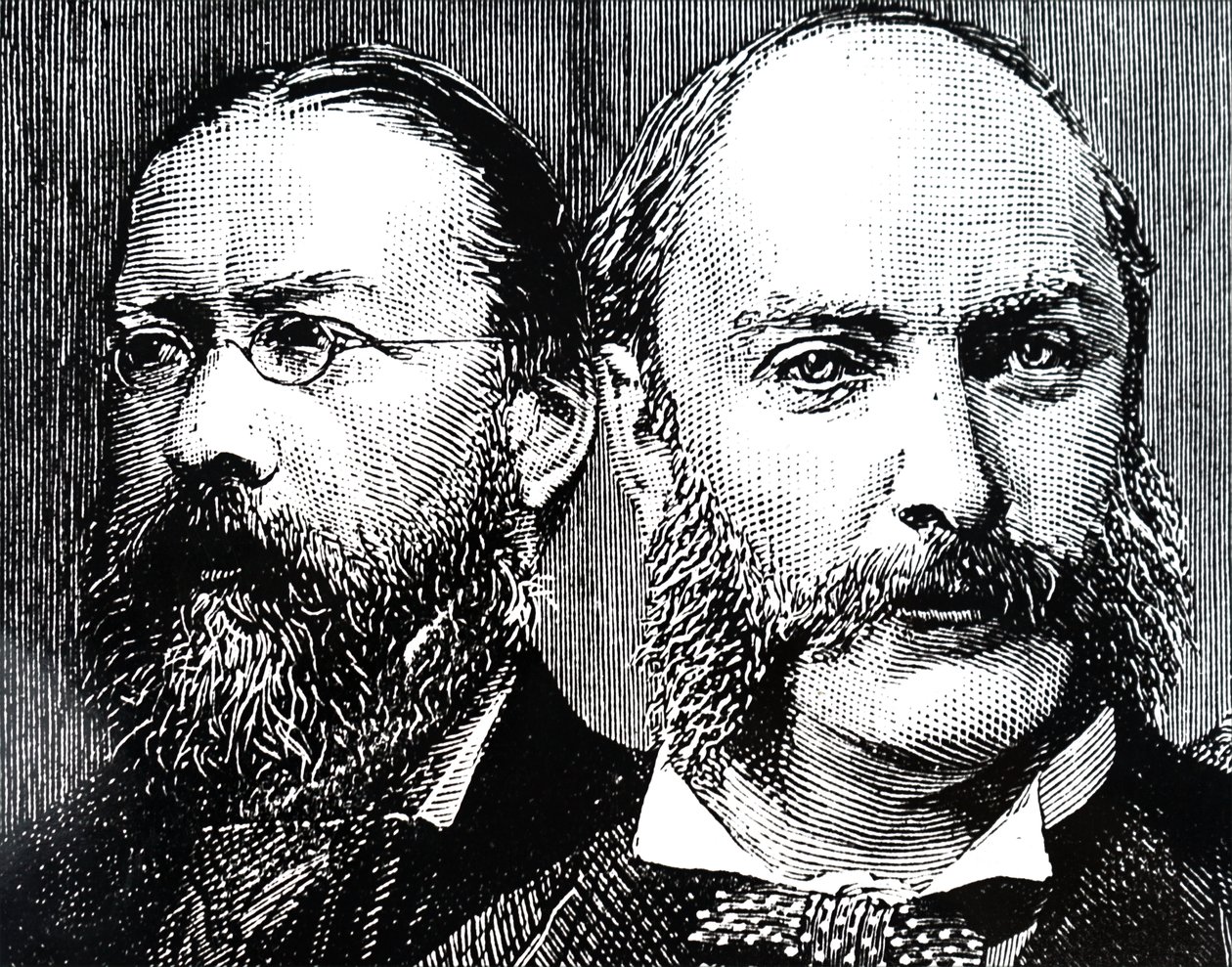 William Henry Preece e John William Strutt da Unbekannt