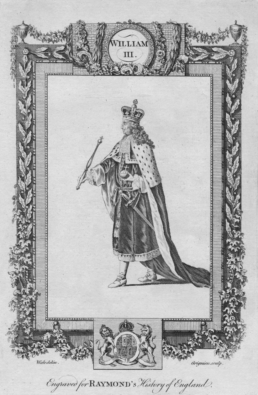Guglielmo III, c1787 da Unbekannt
