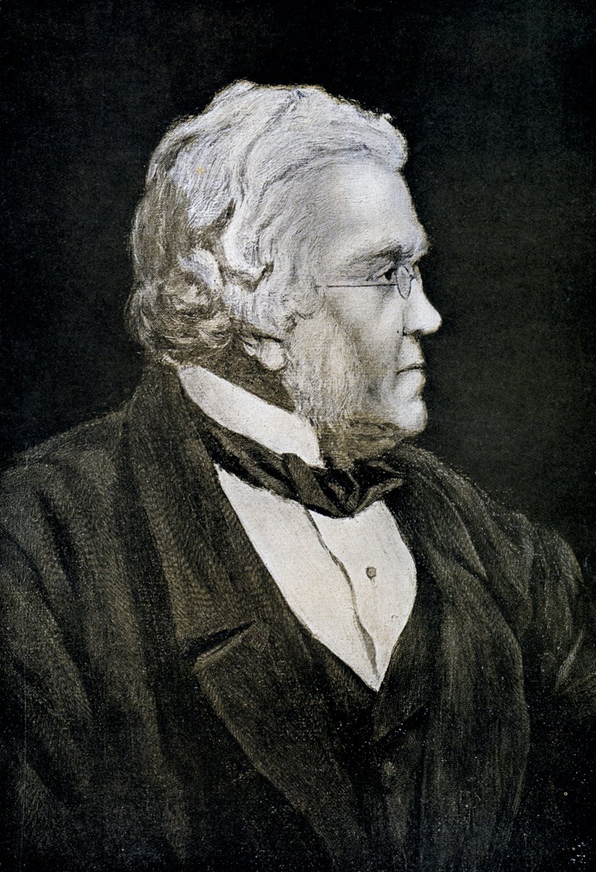 William Makepeace Thackeray, romanziere inglese del XIX secolo, 1911 da Unbekannt