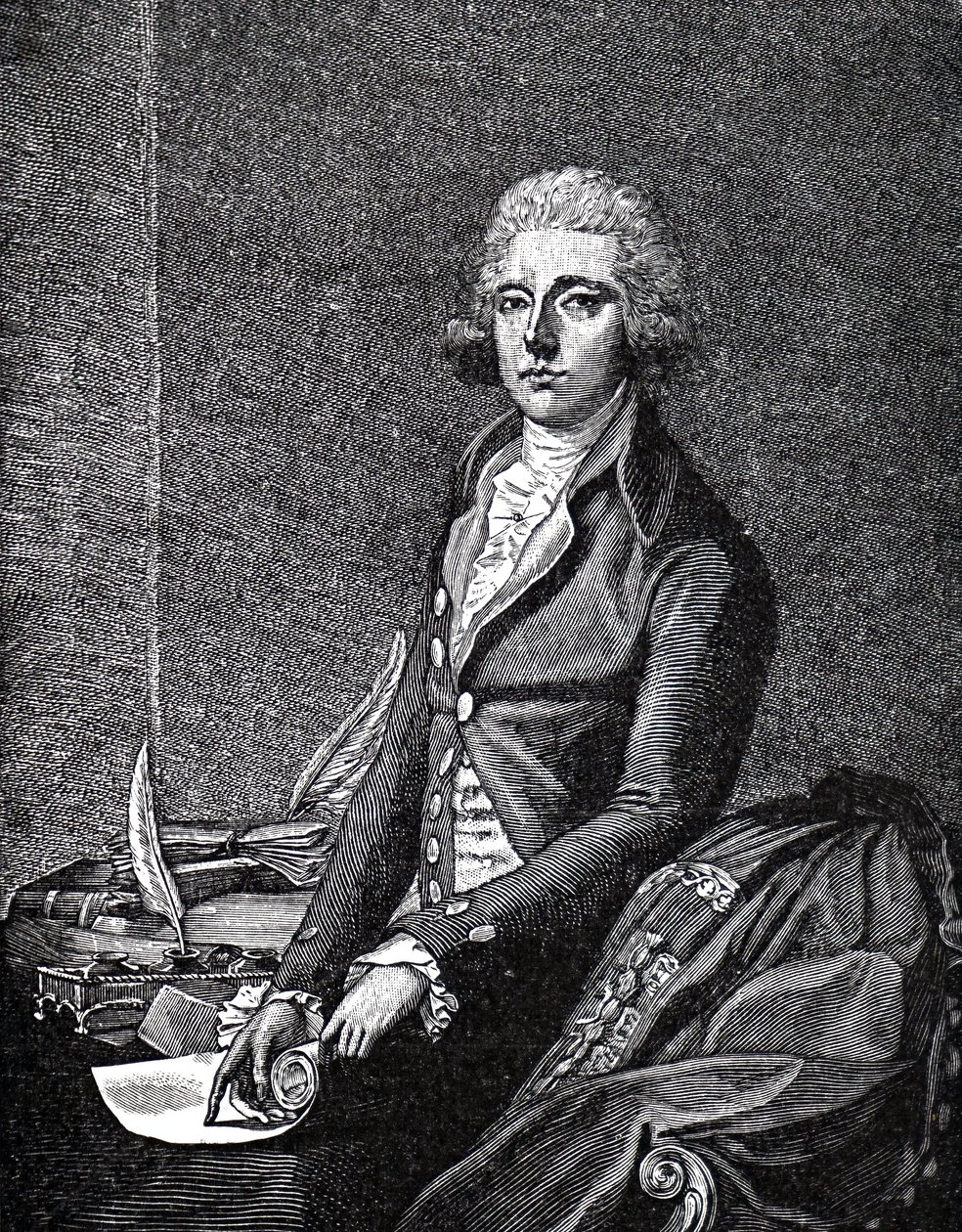 William Pitt il Giovane da Unbekannt