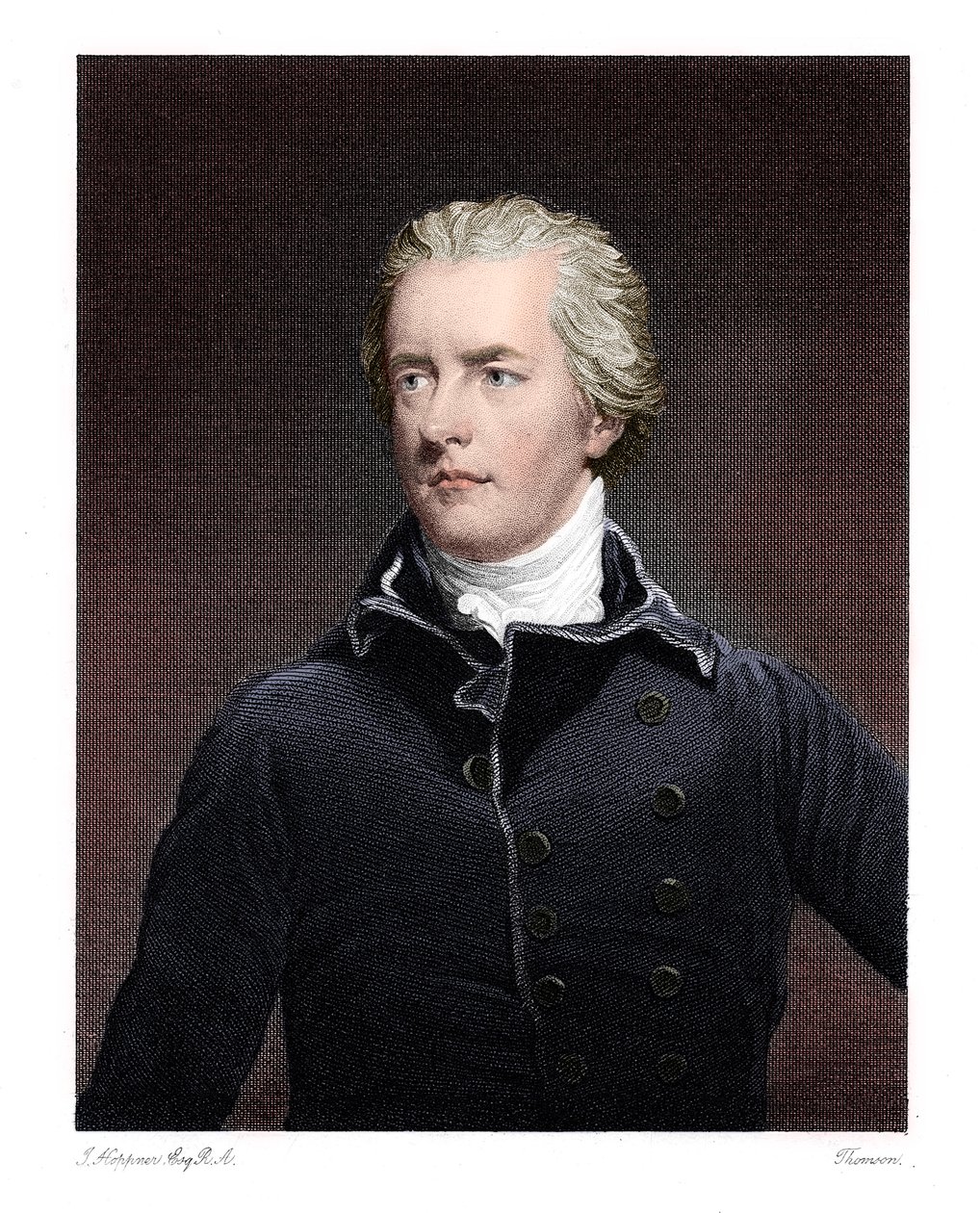 William Pitt il Giovane, statista britannico da Unbekannt