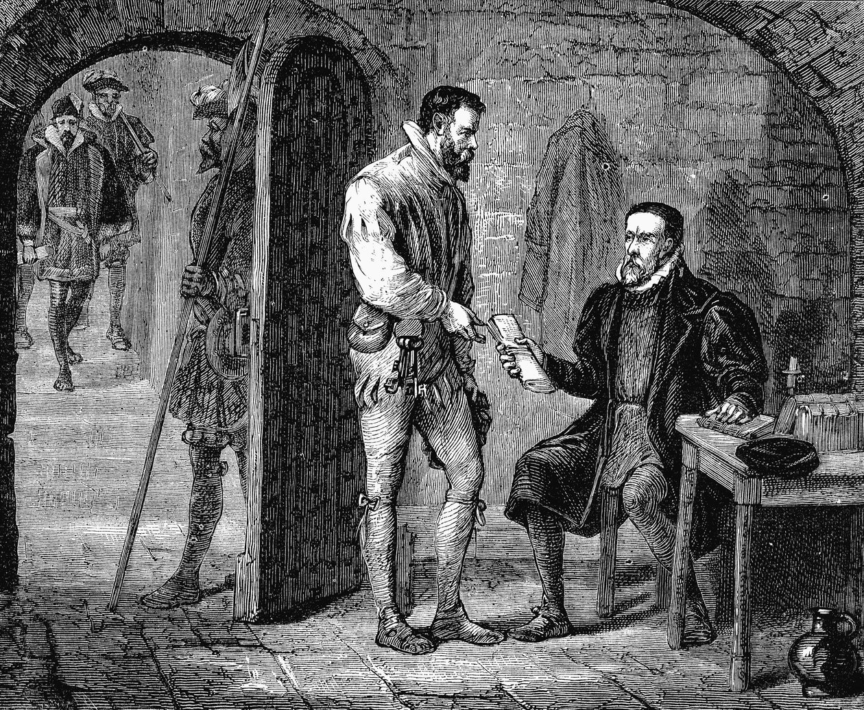 William Tyndale, traduttore inglese, 1536 fine XIX secolo da Unbekannt
