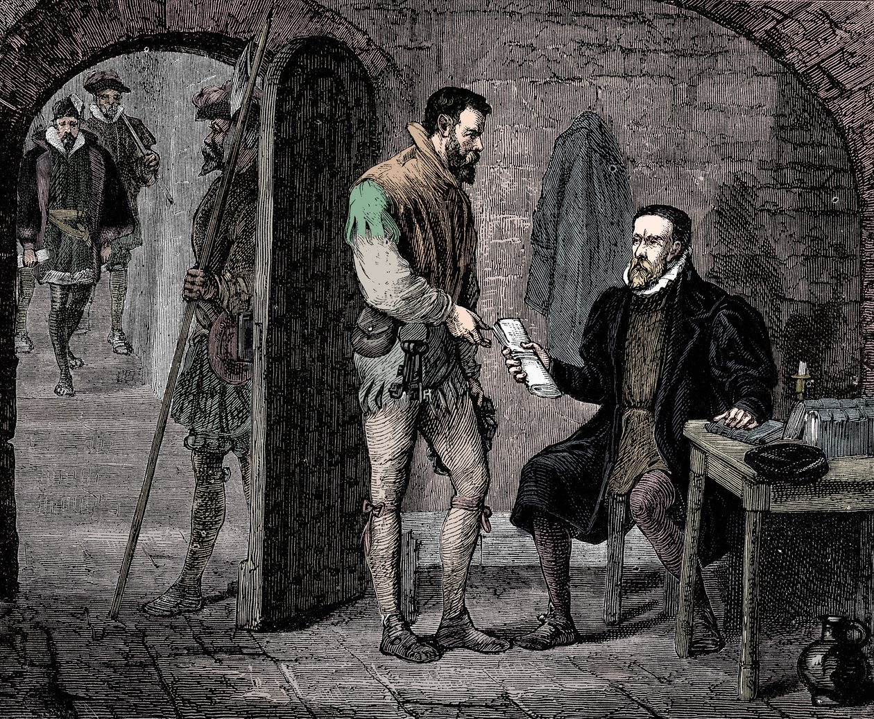 William Tyndale, traduttore inglese, 1536 fine XIX secolo da Unbekannt