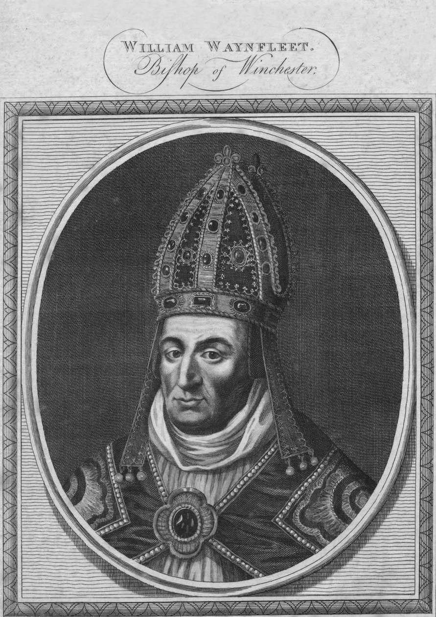 William Waynfleet, Vescovo di Winchester, 1786 da Unbekannt