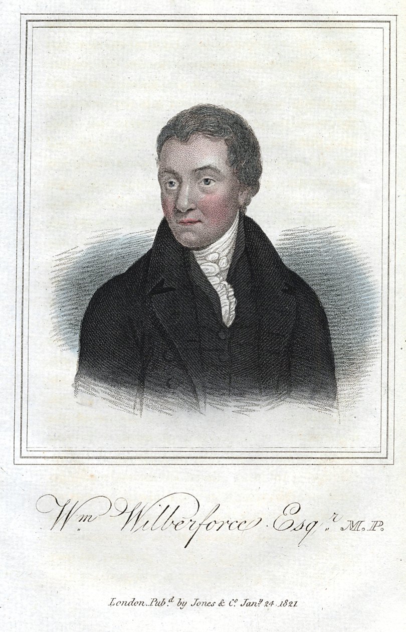 William Wilberforce, attivista inglese contro la schiavitù da Unbekannt