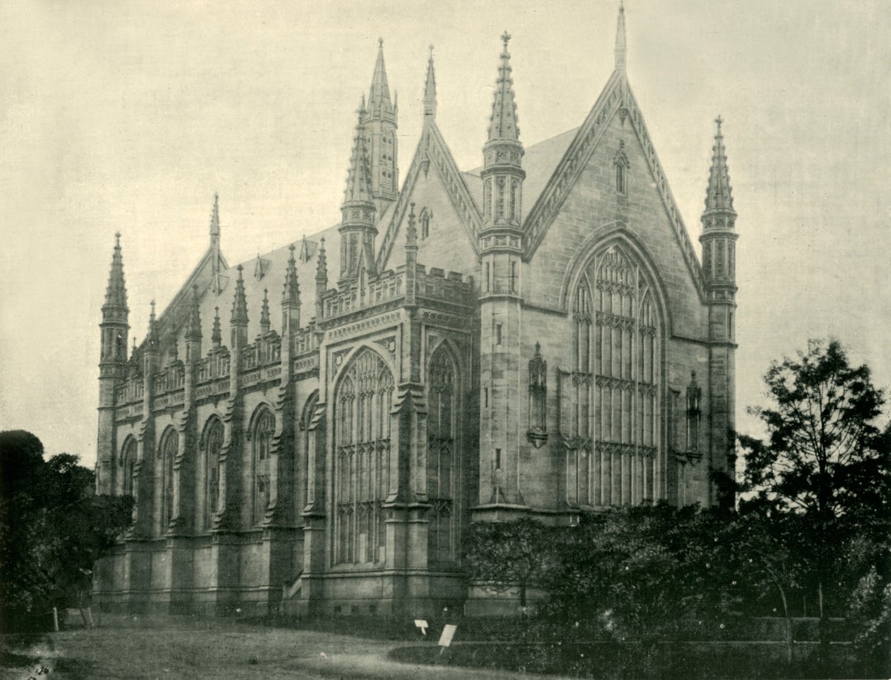 Wilson Hall, Università di Melbourne, 1901 da Unbekannt