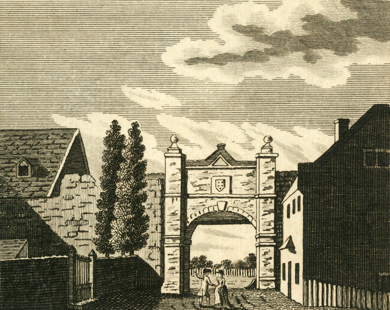 Porta Wincheap, a Canterbury, c1786 da Unbekannt