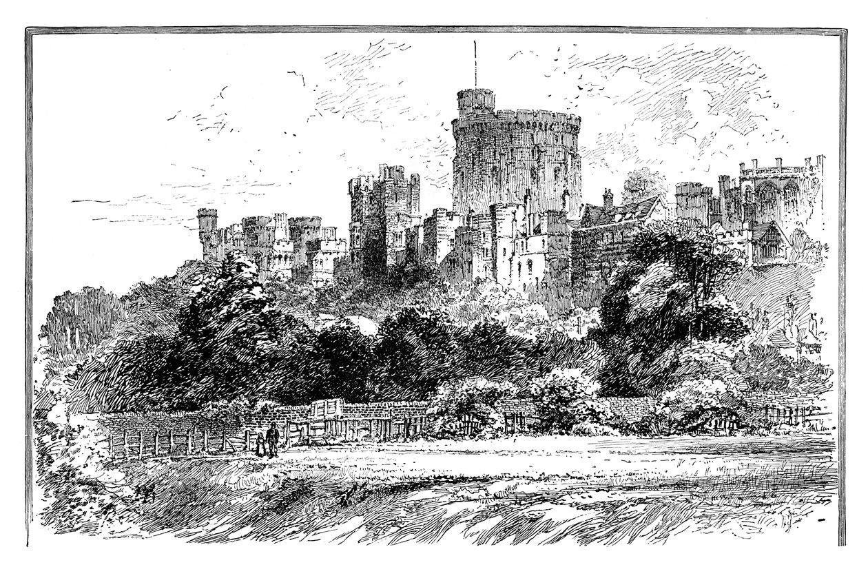 Castello di Windsor, Berkshire da Unbekannt
