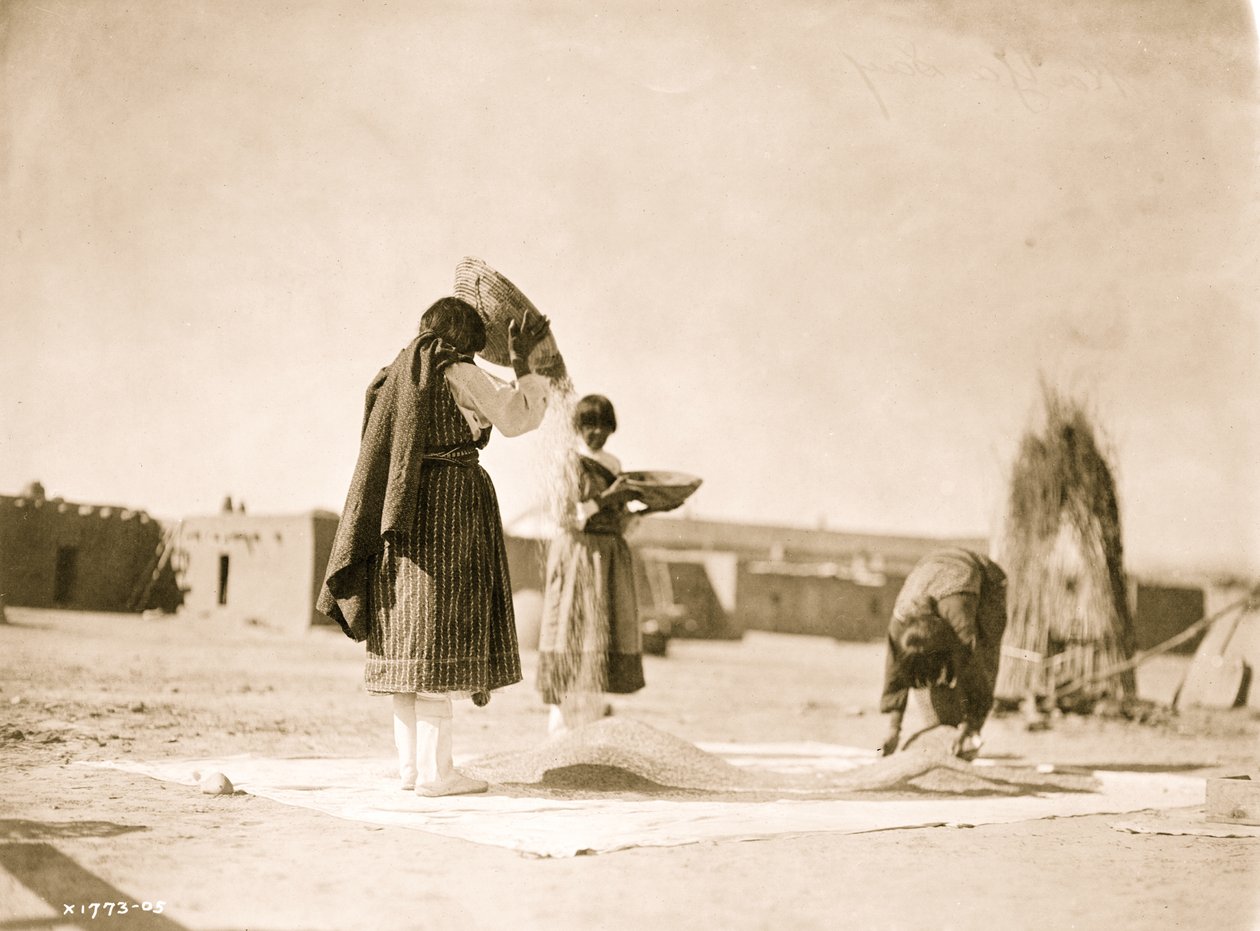 Ventilazione del grano - San Juan 1905 da Unbekannt