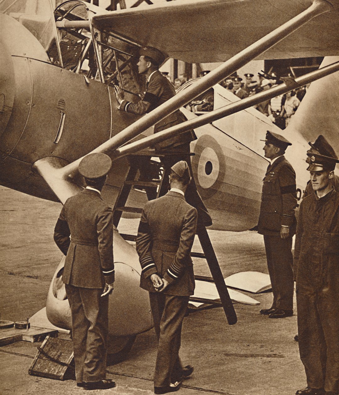 Con la Royal Air Force, 1937 da Unbekannt