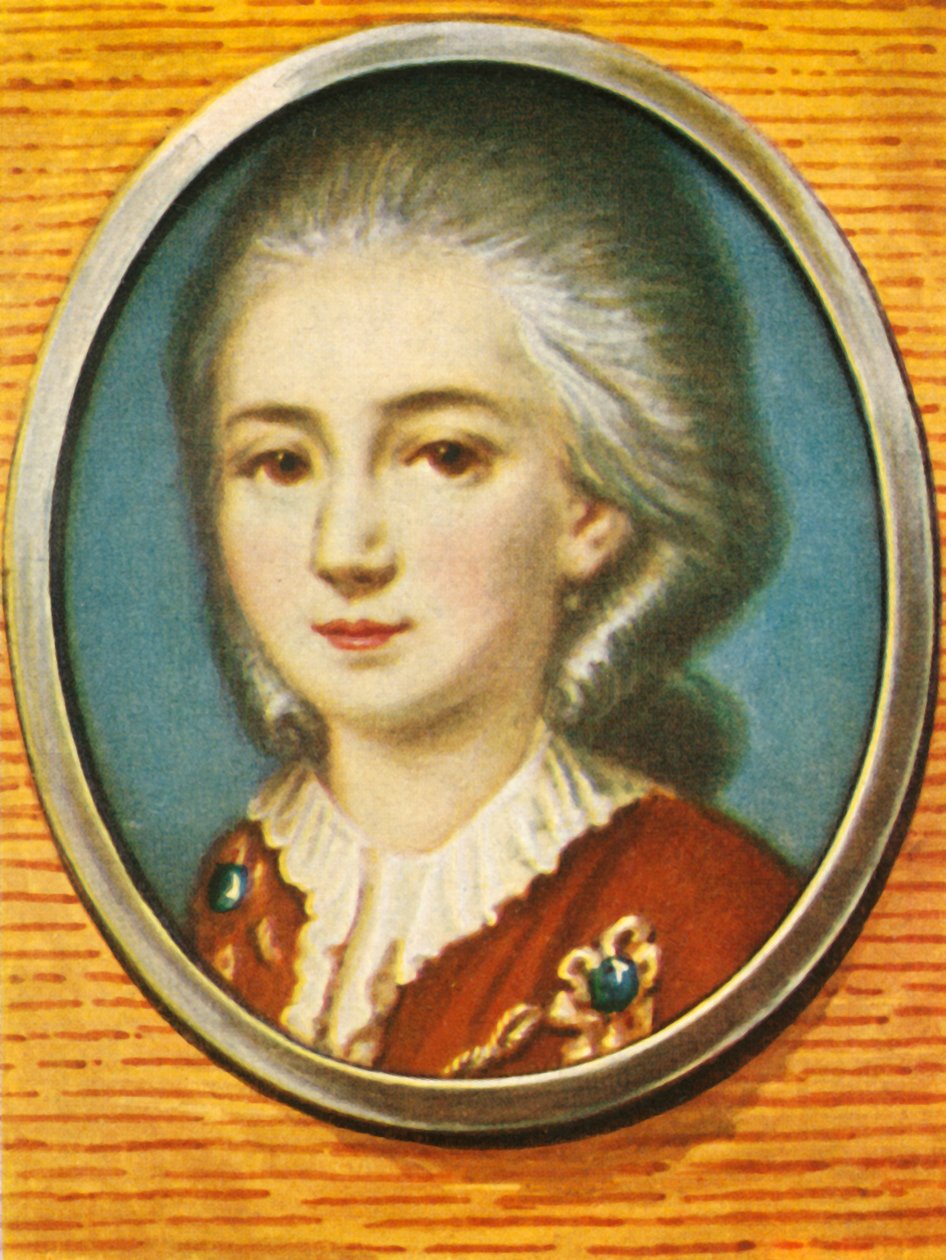 Wolfgang Amadeus Mozart, 1933 da Unbekannt