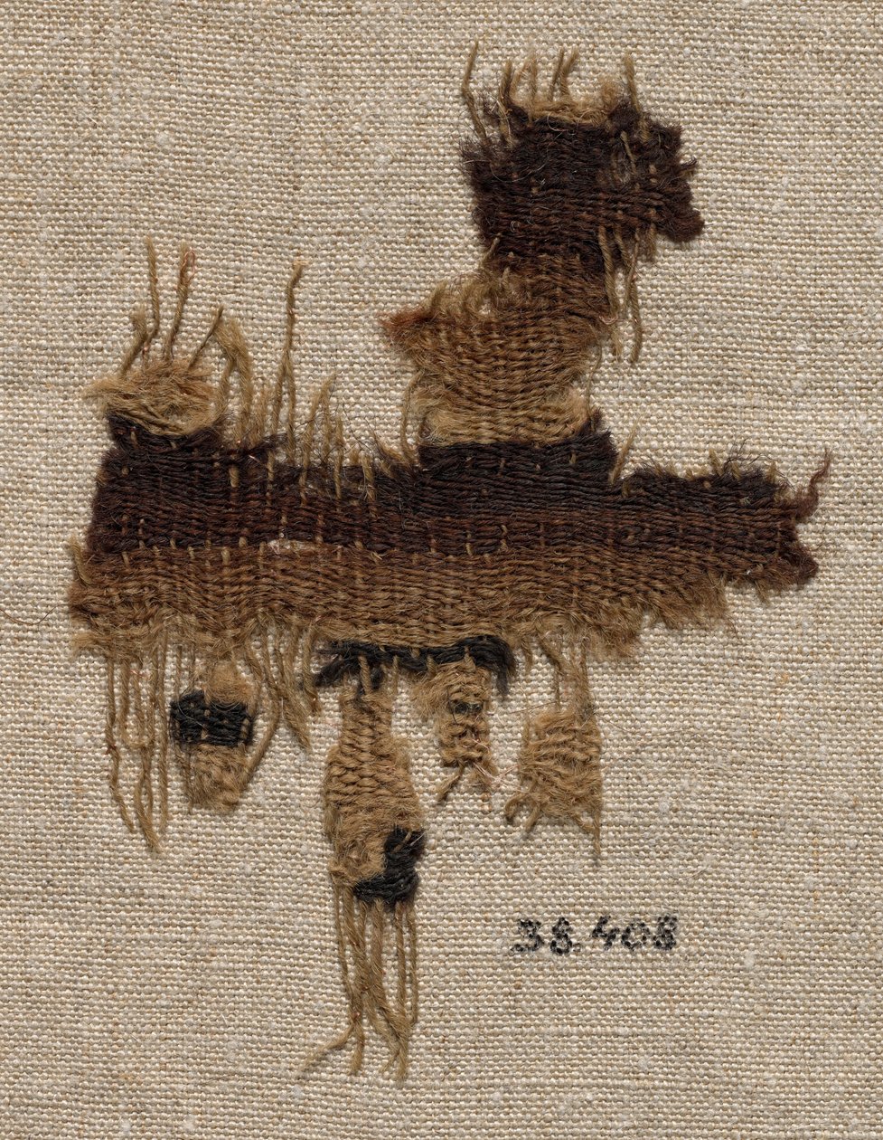 Frammento di lana, III secolo da Unbekannt