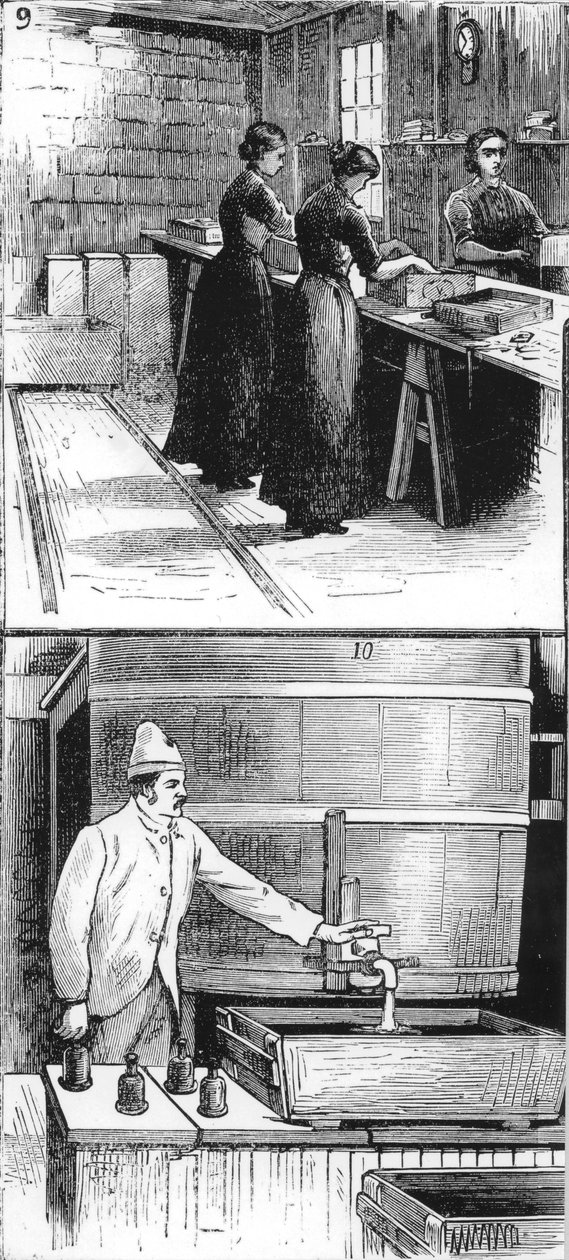 Lavoratori alla Nobel Explosives Company Limited, Ardeer, Ayrshire, 1884 da Unbekannt