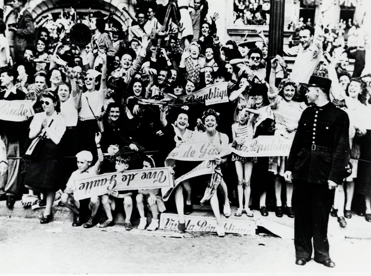 Seconda Guerra Mondiale: Liberazione di Parigi, 1944 da Unbekannt