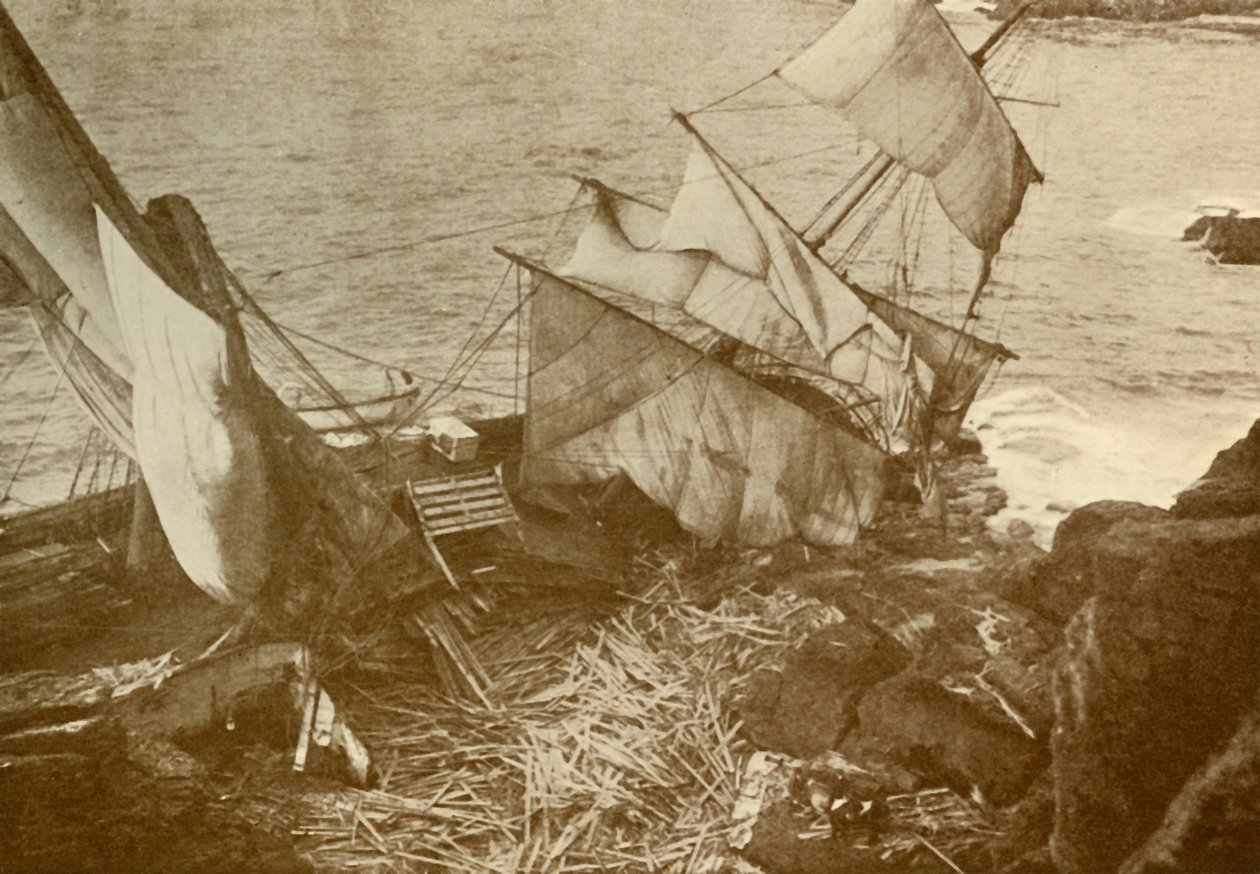 Naufragato sul Lizard, c1930 da Unbekannt